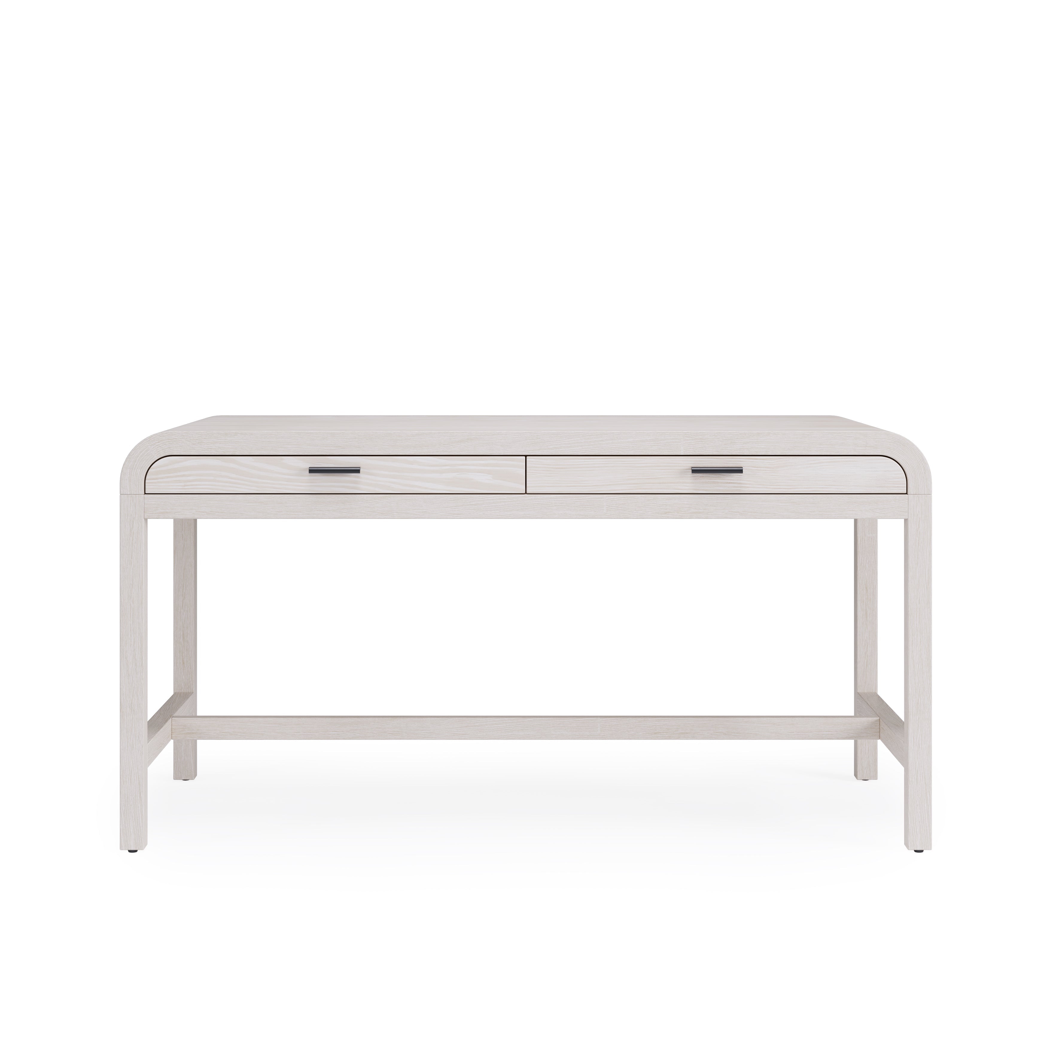 Drake Two Drawer Writing Desk in Sugar