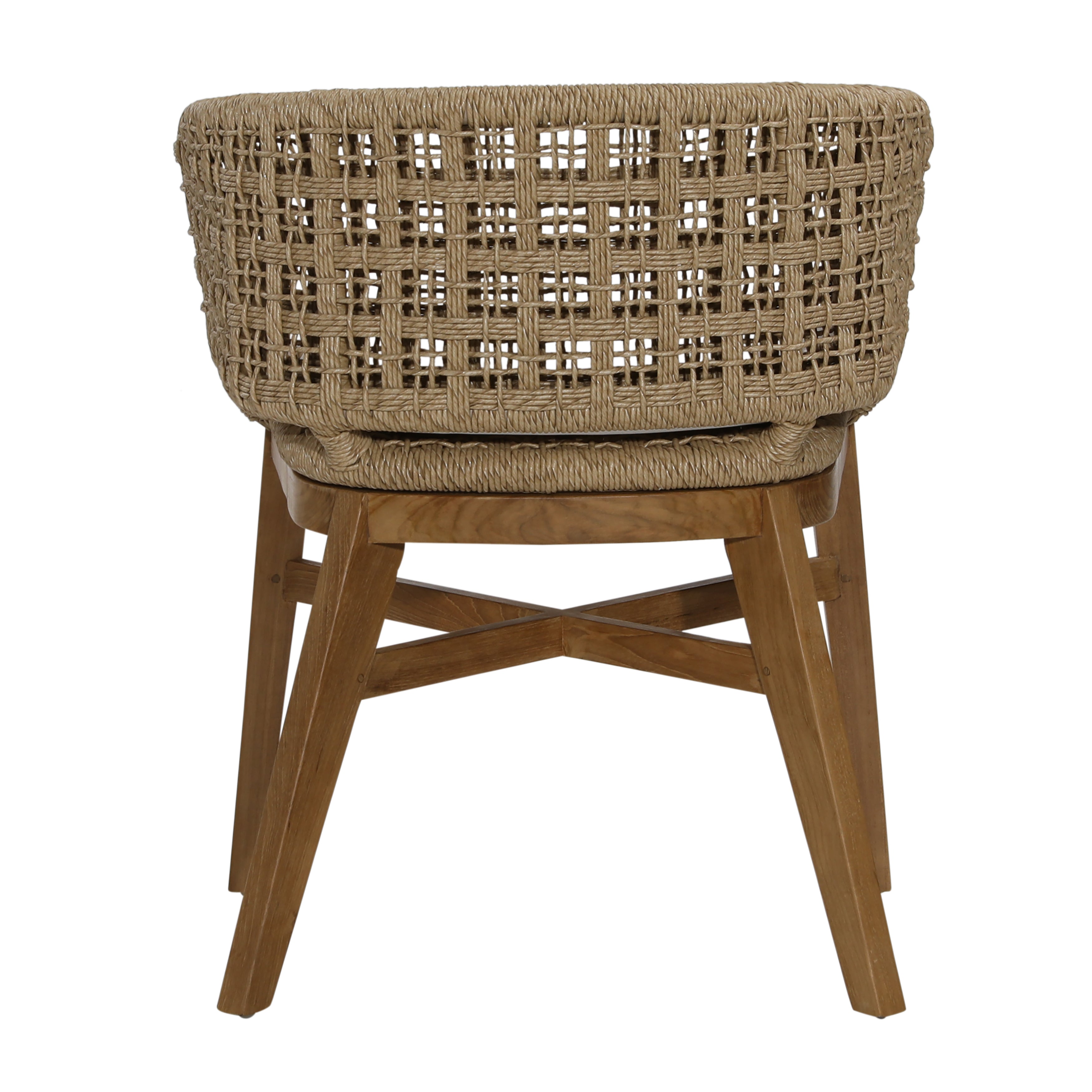 Keith Outdoor Dining Chair Set of 2