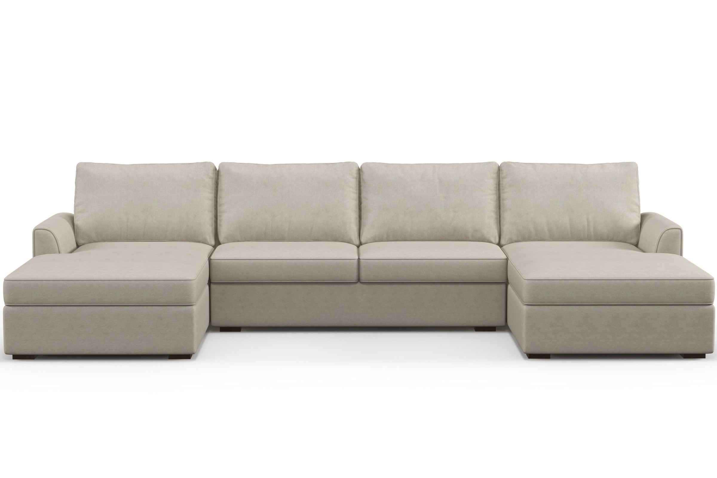 Tiffany Double Chaise U Sectional Sofa