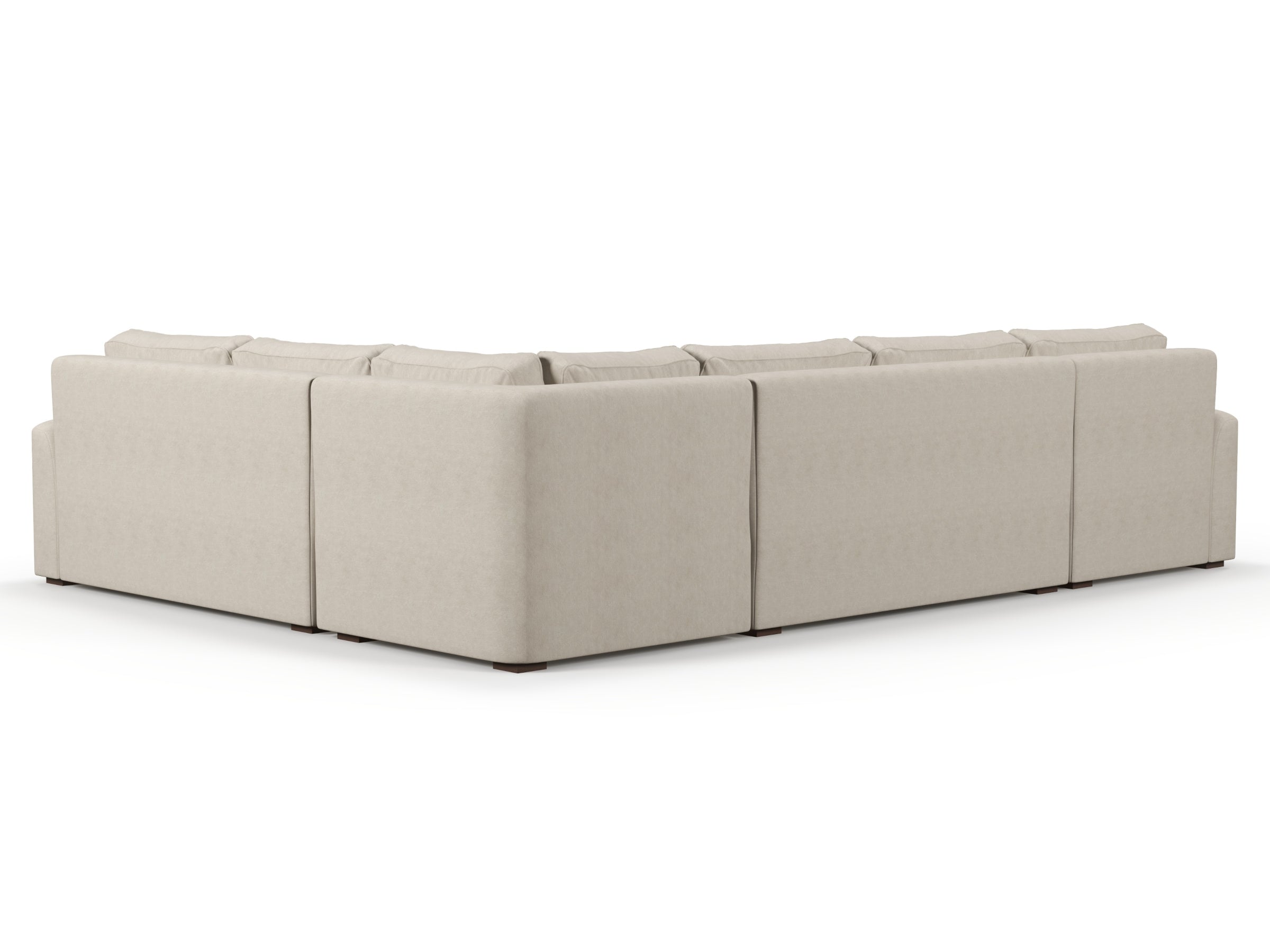 Tiffany U Sectional with Chaise Sofa
