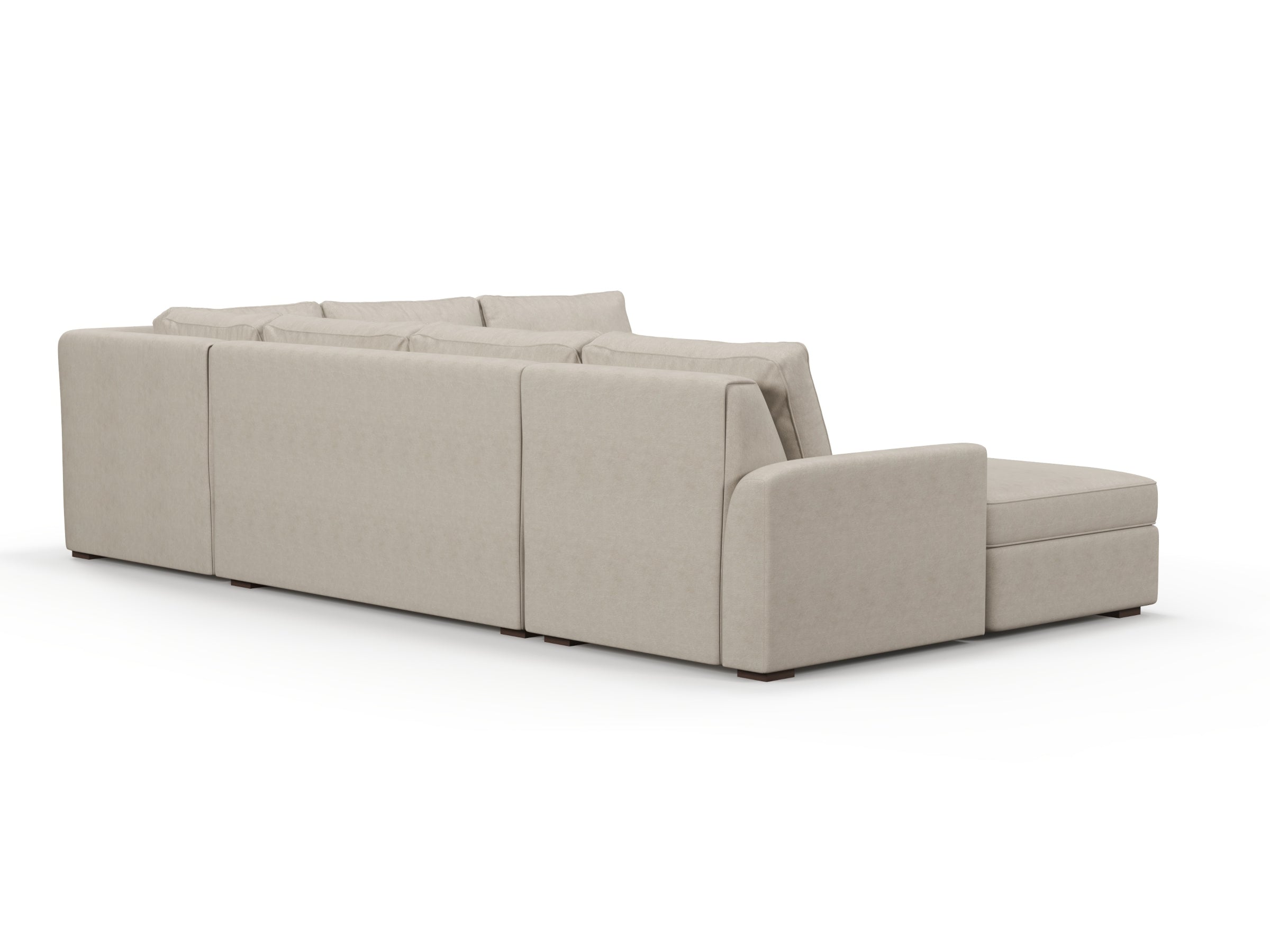 Tiffany U Sectional with Chaise Sofa