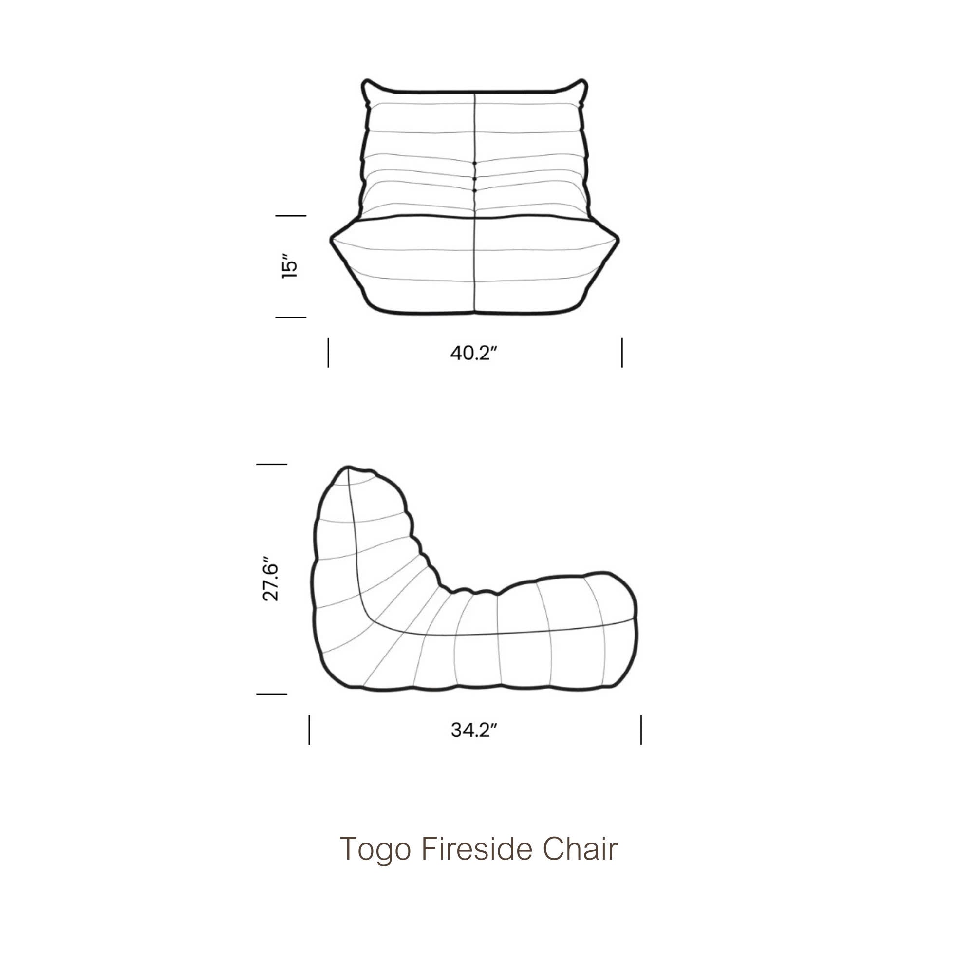 Togo Fireside Chair