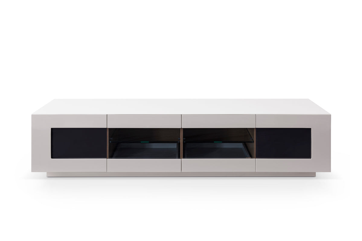 Modrest Frost Modern Small Grey TV Unit - What A Room